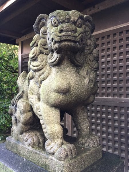 武蔵野八幡宮の狛犬