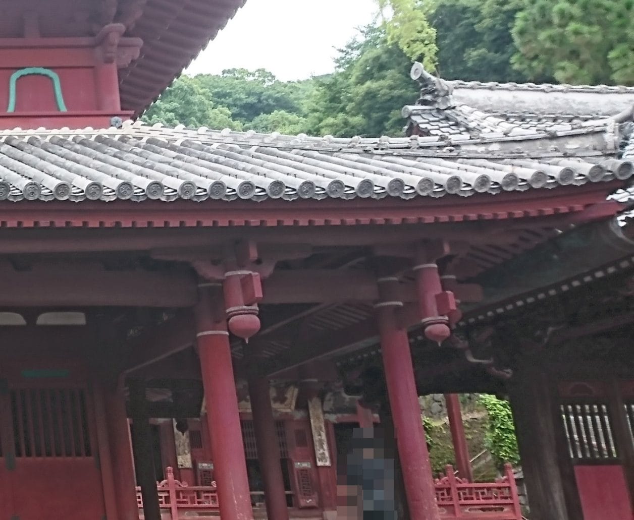 長崎の崇福寺の国宝大雄宝殿