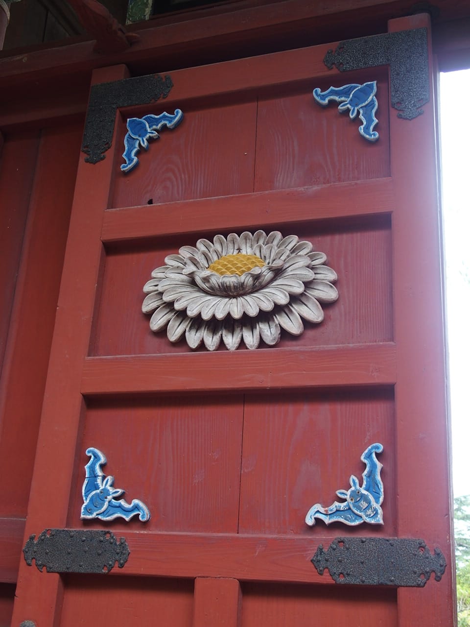 長崎の崇福寺の国宝第一峰門