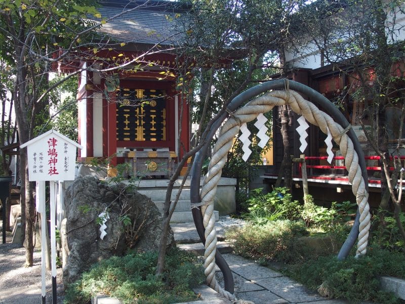 田無神社の境内にある津島神社のご利益は安産、子宝