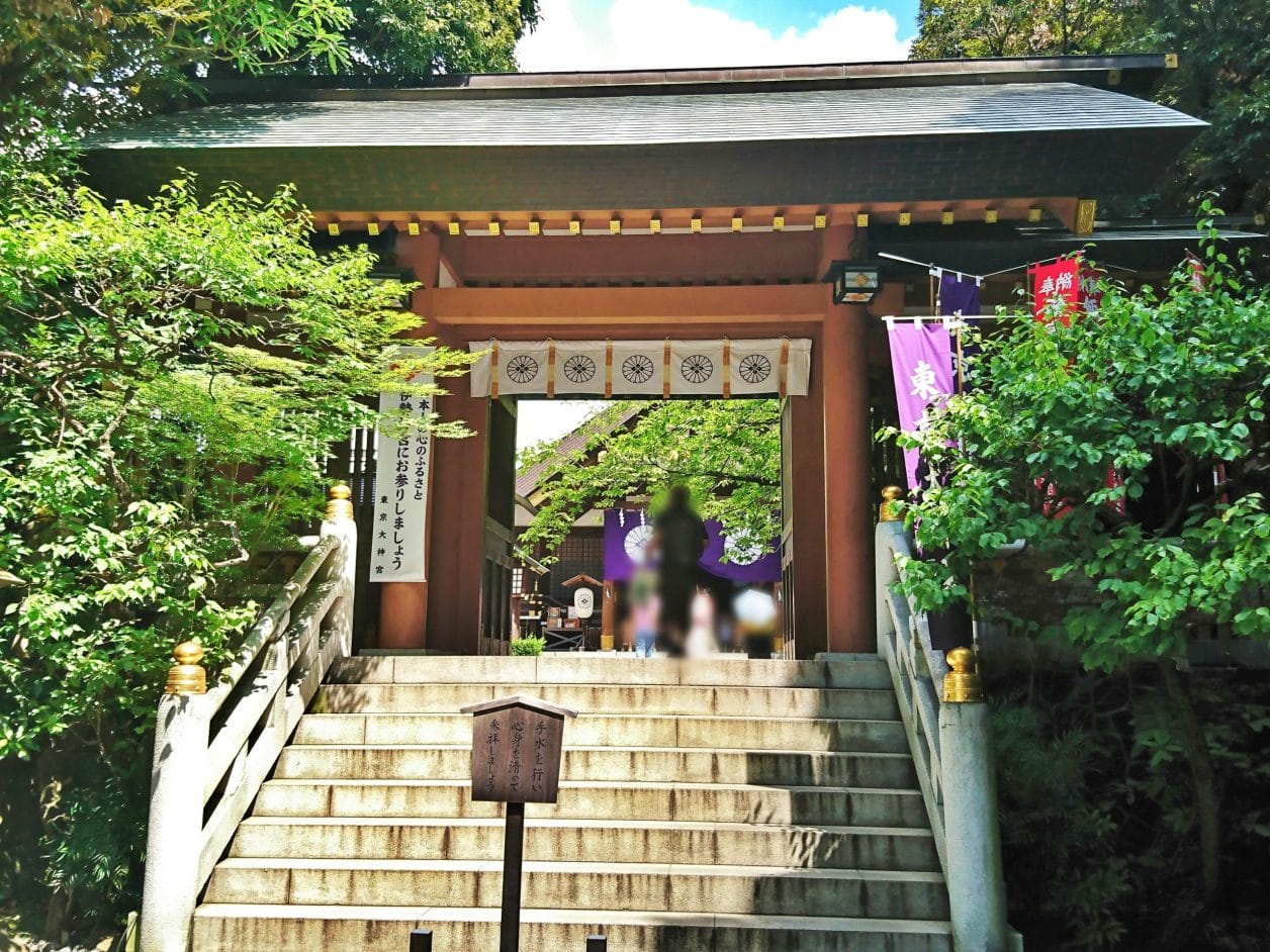 東京大神宮の神門