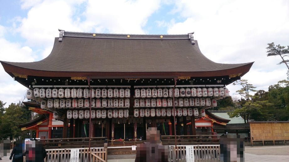 京都祇園の八坂神社
