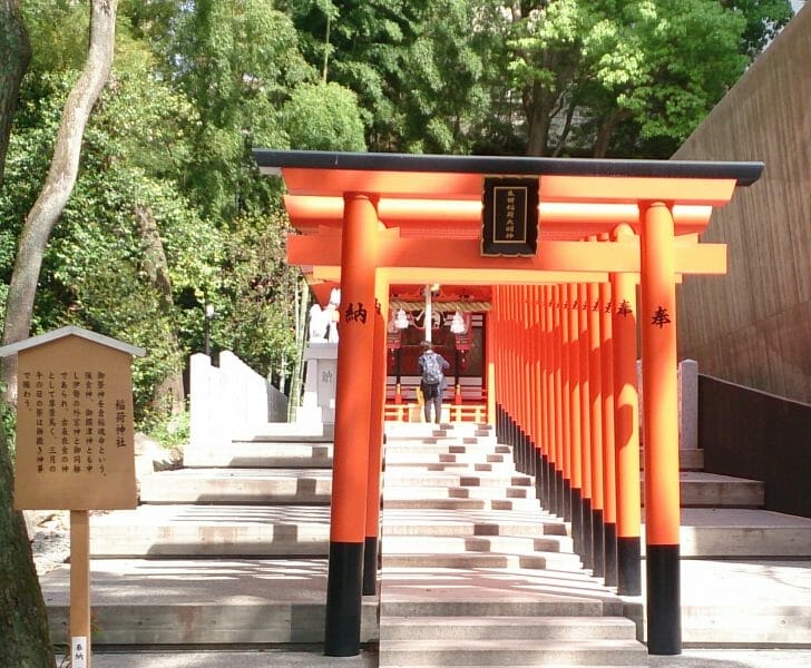 生田神社の商売繁盛のパワースポット蛭子神社と生田稲荷大明神
