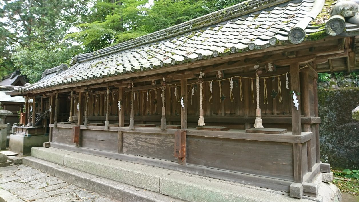 京都の今宮神社にある八社