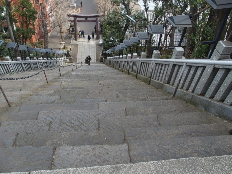 東京港区で出世のご利益がある愛宕神社の出世の階段