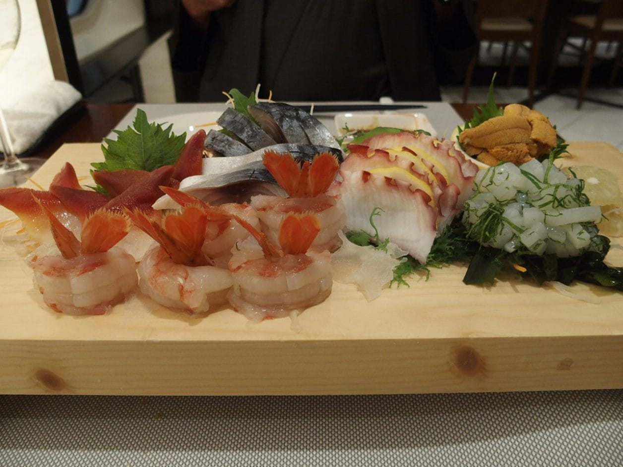 ダイヤモンドプリンセスの寿司レストラン海