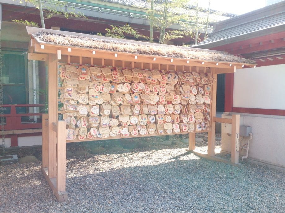 日枝神社に奉納された絵馬
