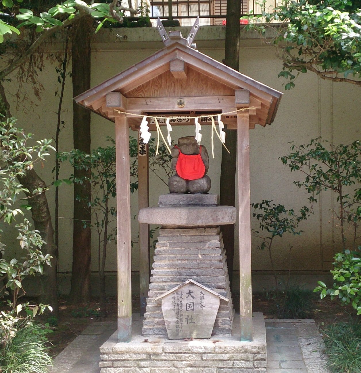 早稲田のパワースポット水稲荷神社の大国社