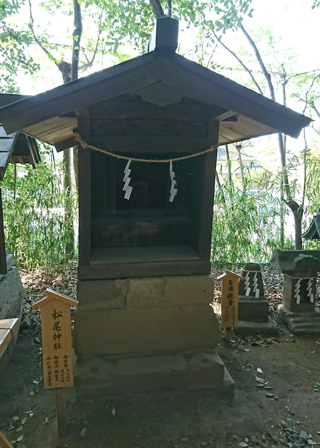 川越氷川神社の境内にある松尾神社