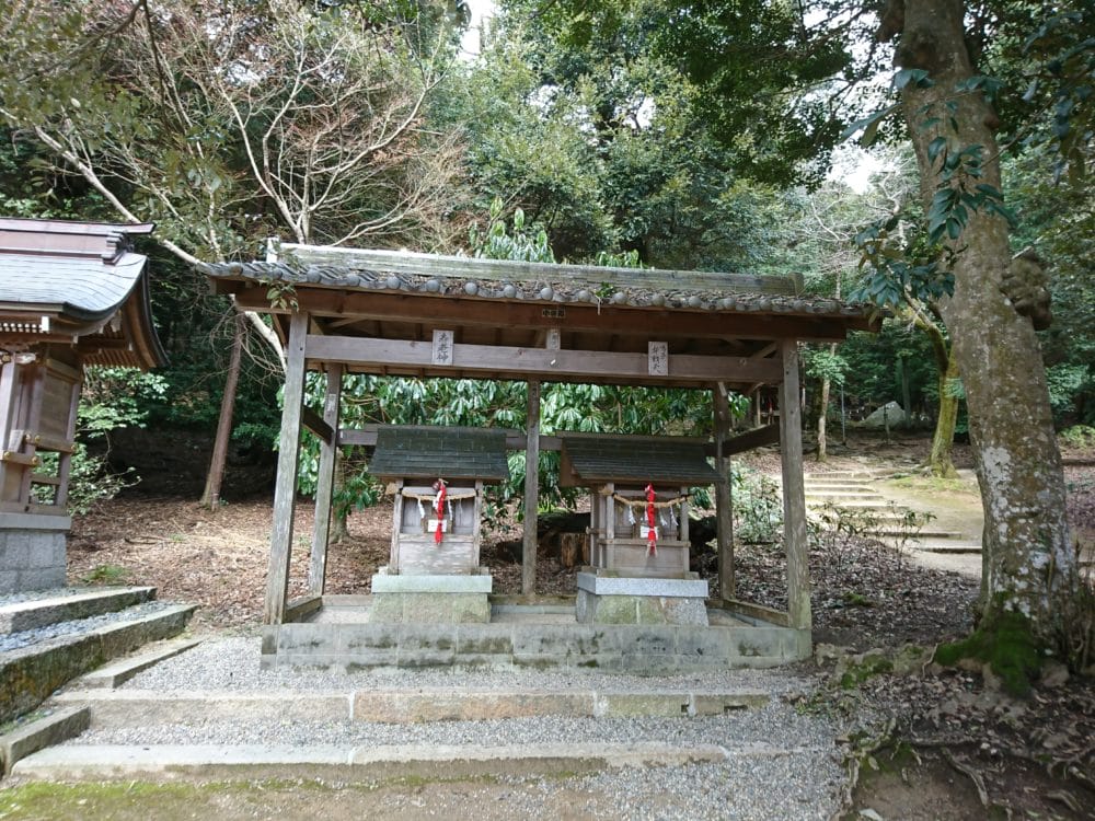 白鬚神社の上の宮