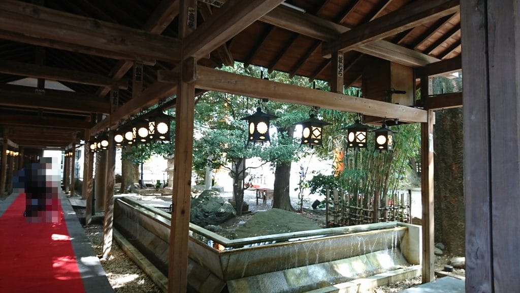 川越氷川神社にある護国神社