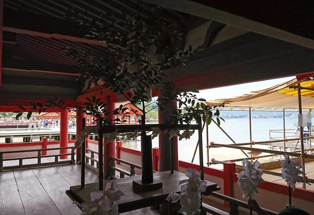 広島県宮島の世界遺産厳島神社