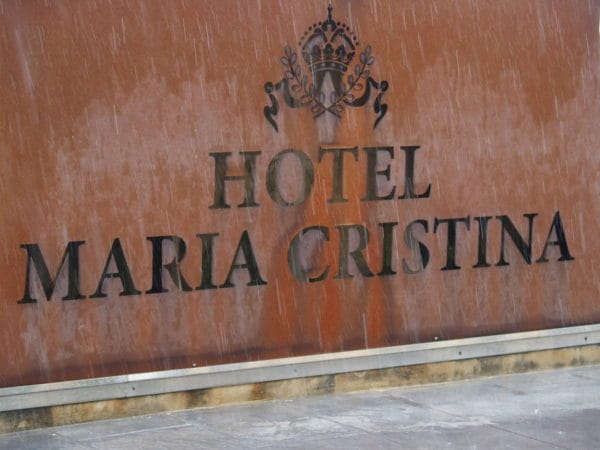 サンセバスチャンのホテルマリアクリスティーナ