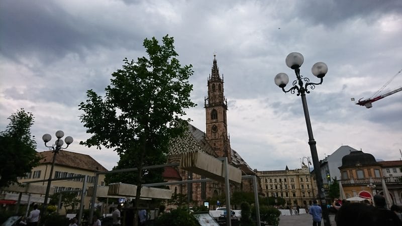 イタリアドロミテ街道の西の拠点ボルツァーノ