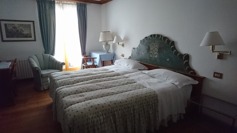 ドロミテのコルチナダンペッツォで宿泊したホテルアンコラ