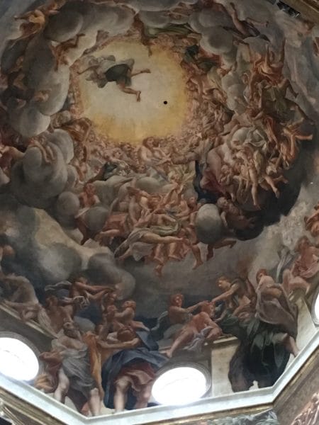 フレスコ画が素晴らしいパルマ大聖堂