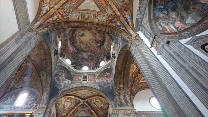 フレスコ画が素晴らしいパルマ大聖堂