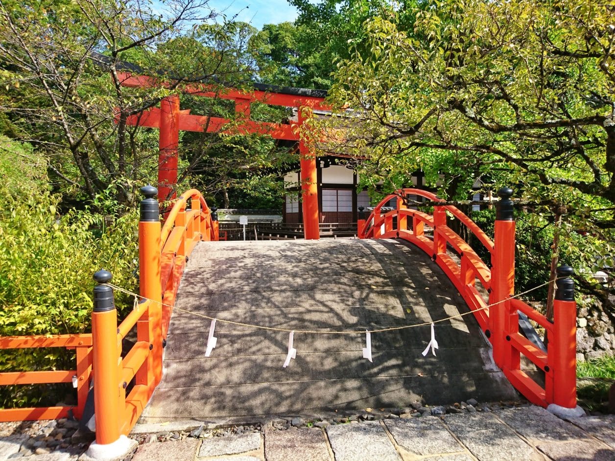 下鴨神社の鳥居と輪橋