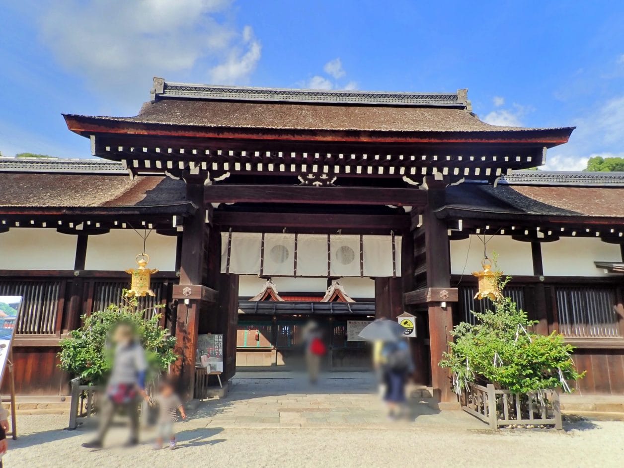 下鴨神社の中門